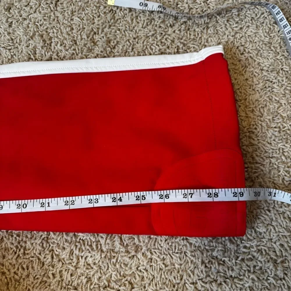 GOLDBERGH WOMEN'S HIGH END SALOPETTE SKI PANTS BIB FLAME RED NWT US 6